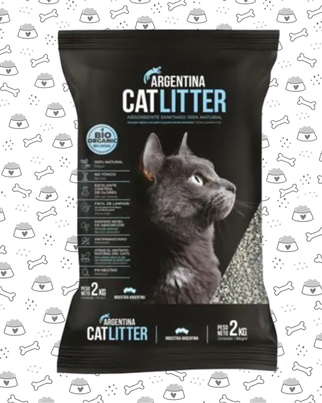 PIEDRA SANITARIA CATLITTER ARGENTINA 2KG