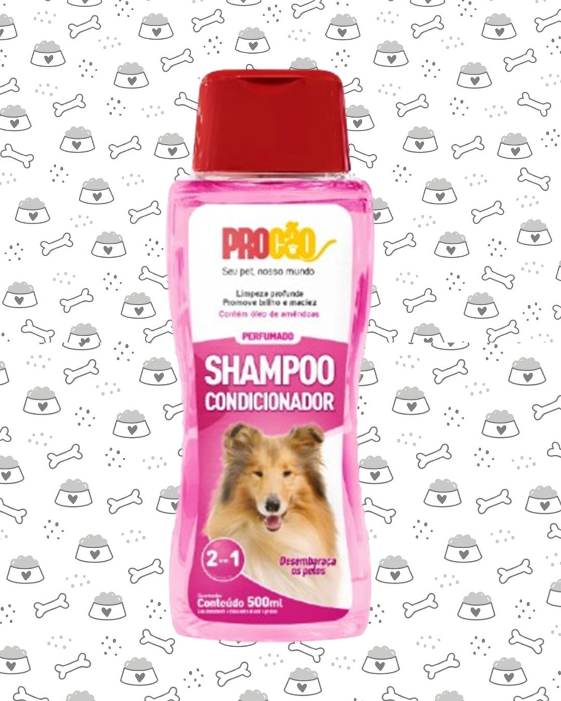 SHAMPU Y CONDICIONADOR PROCAO PERRO 500ML