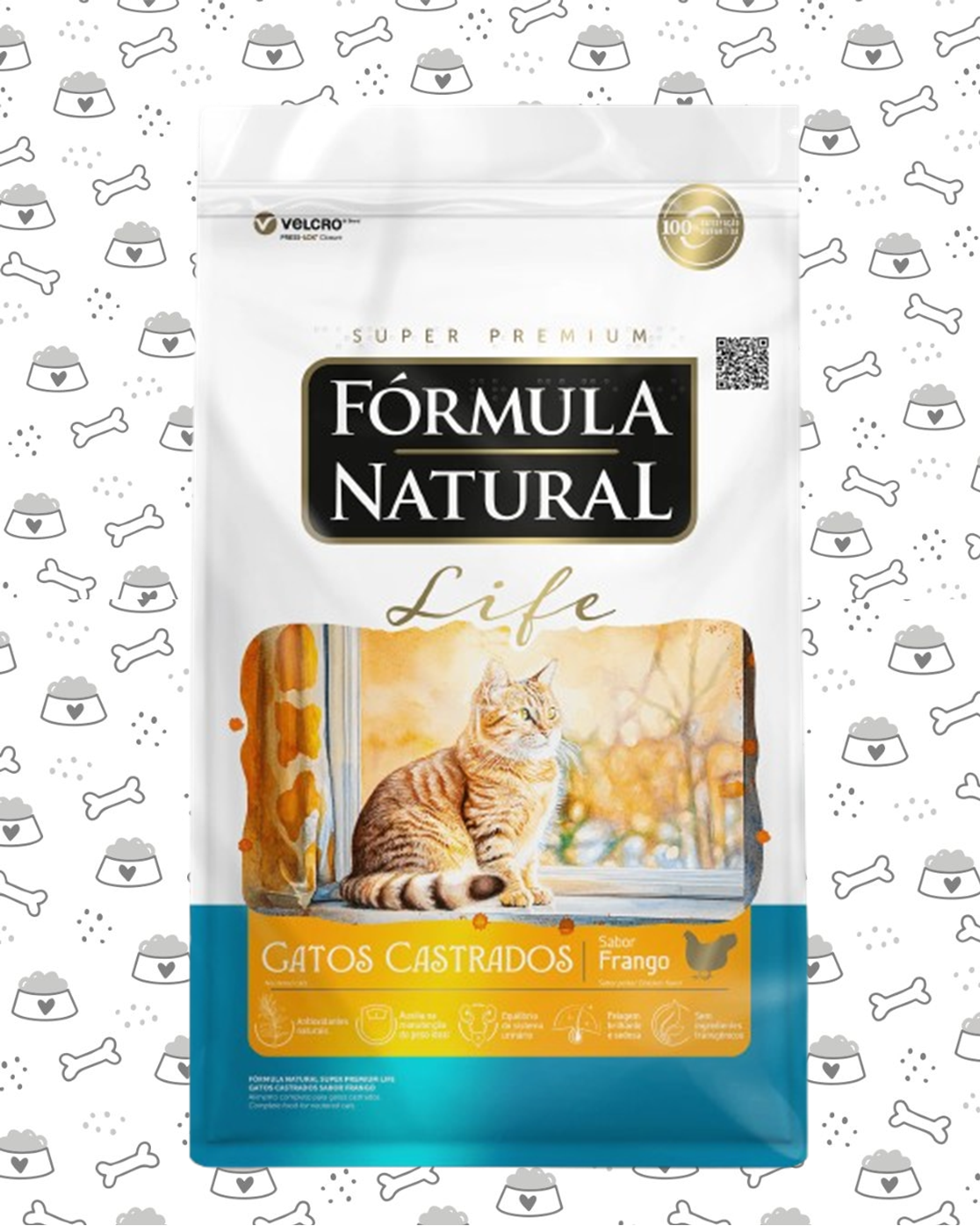 FORM NAT LIFE GATO CASTRADO 10KG