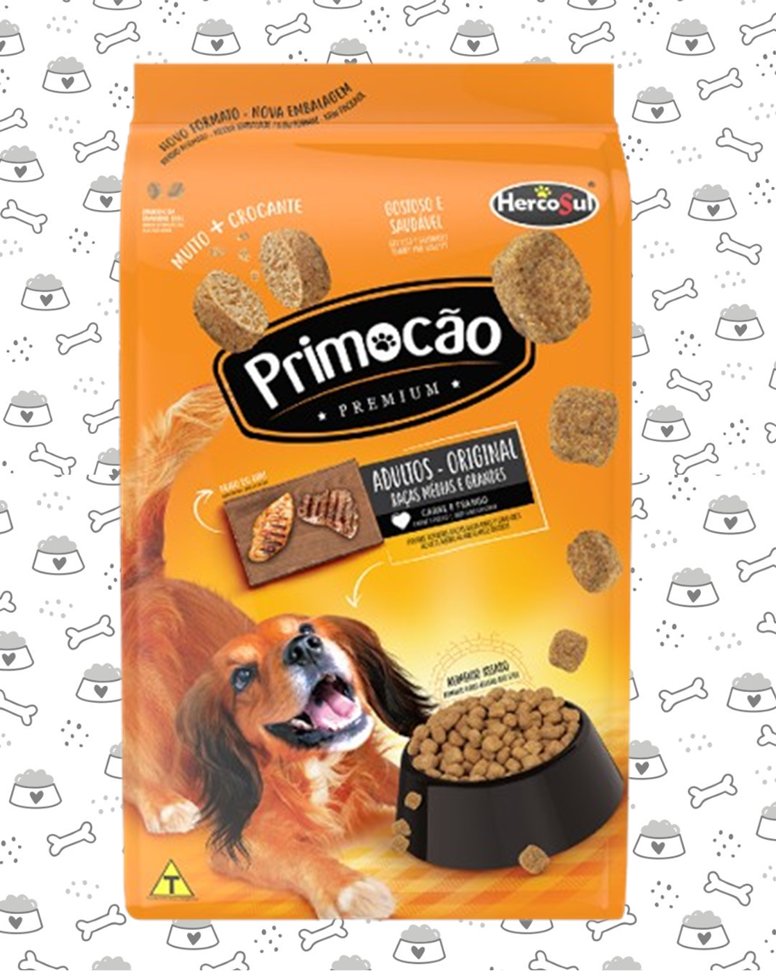 PRIMOCAO PERRO RM GR 20+2KG CARNE POLLO