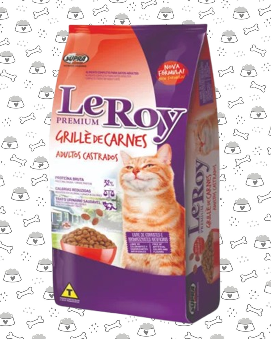 LE ROY GATO CARNE 10.1KG
