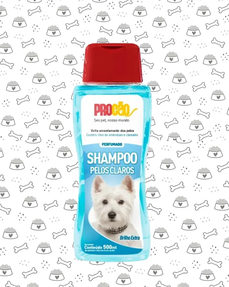 SHAMPU PROCAO PERRO PELOS CLAROS 500ML