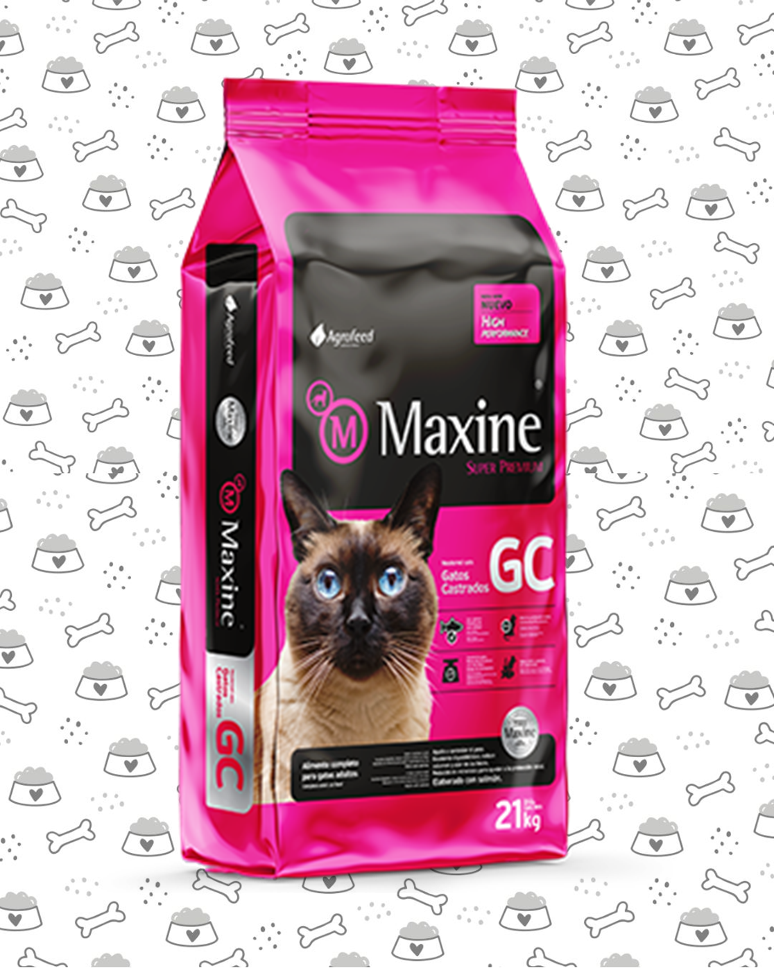 MAXINE GATO CASTRADO 21KG