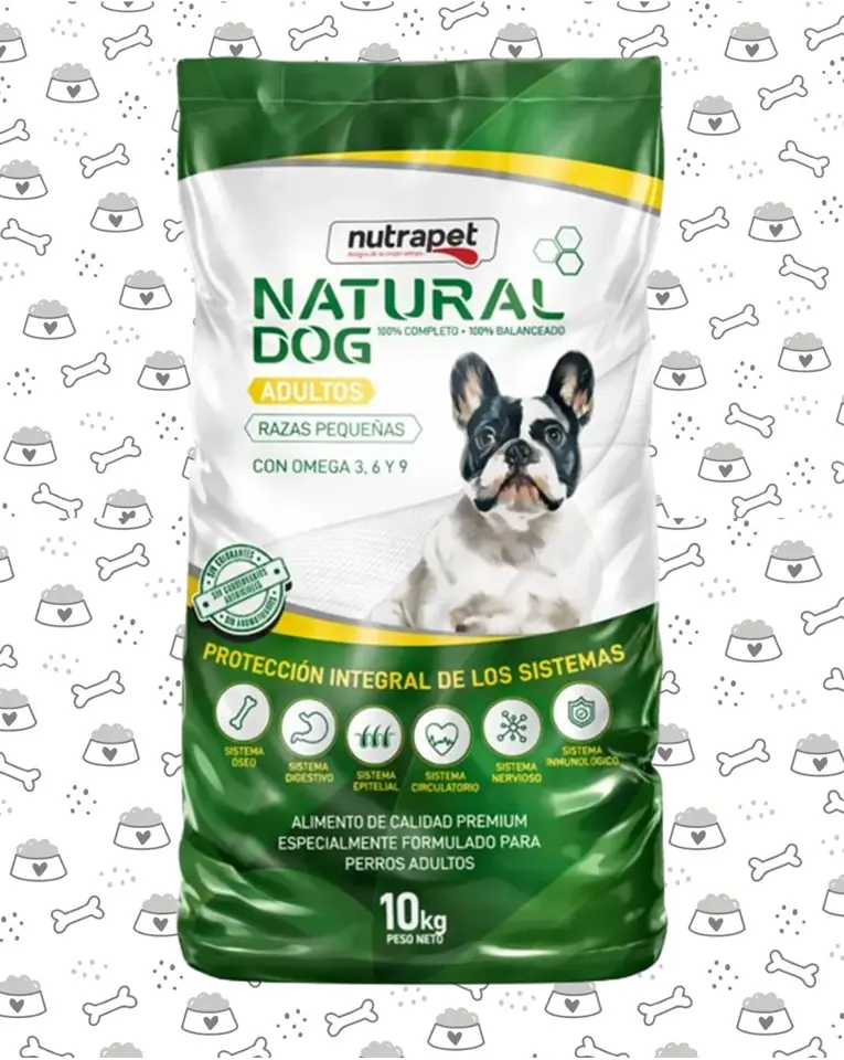 NATURAL DOG PERRO RAZAS PEQUEÑAS 10KG