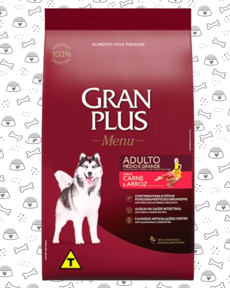 GRAN PLUS RM RG 15KG CARNE Y ARROZ