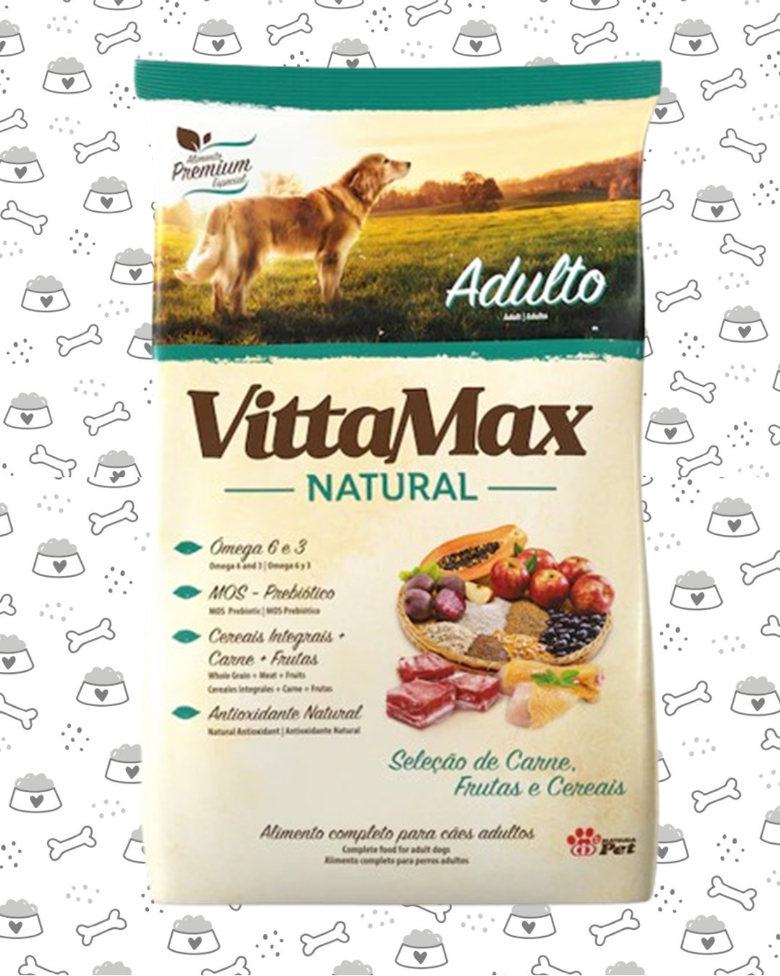 VITTAMAX NATURAL PERRO 15KG