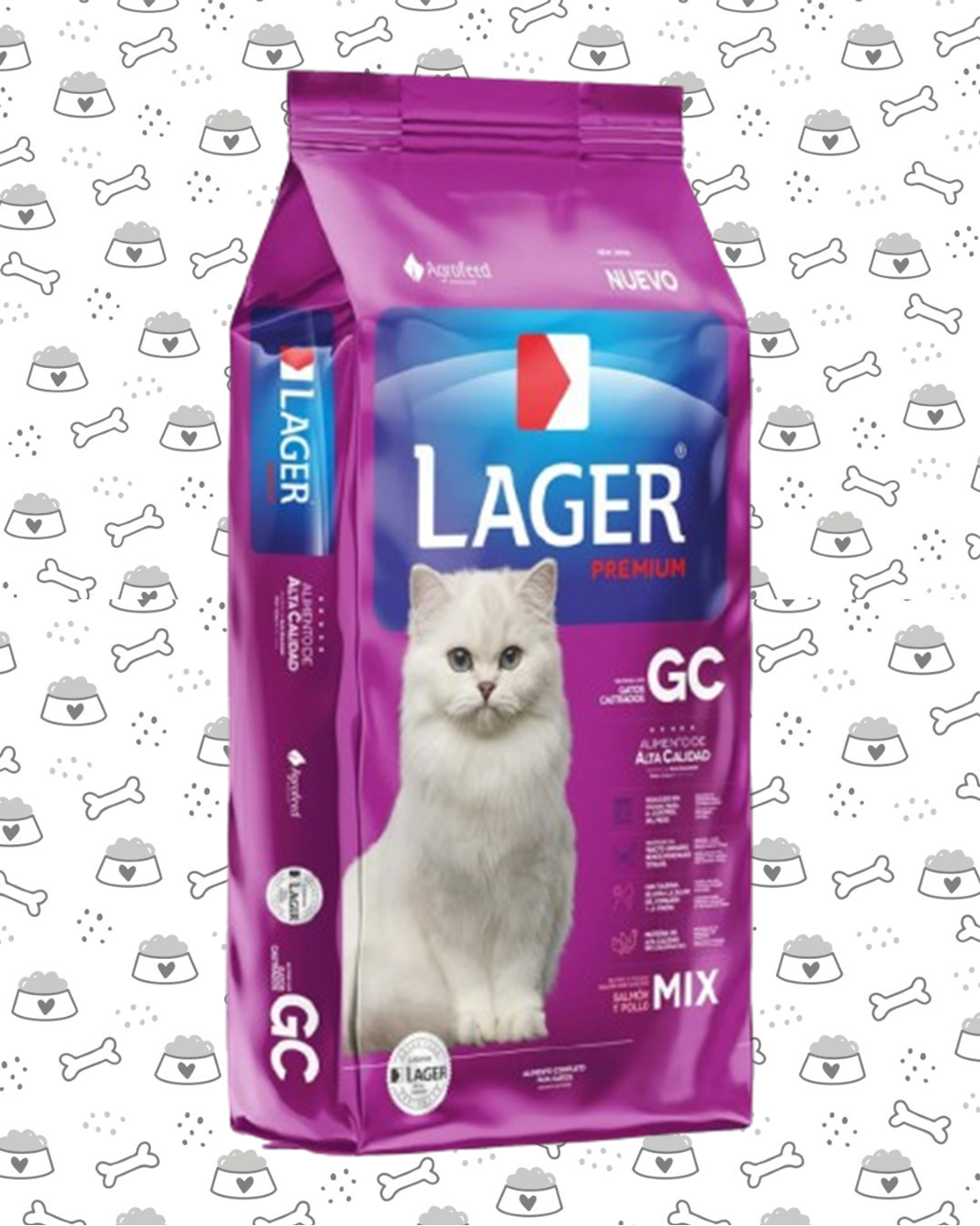LAGER GATO CASTRADO 22KG