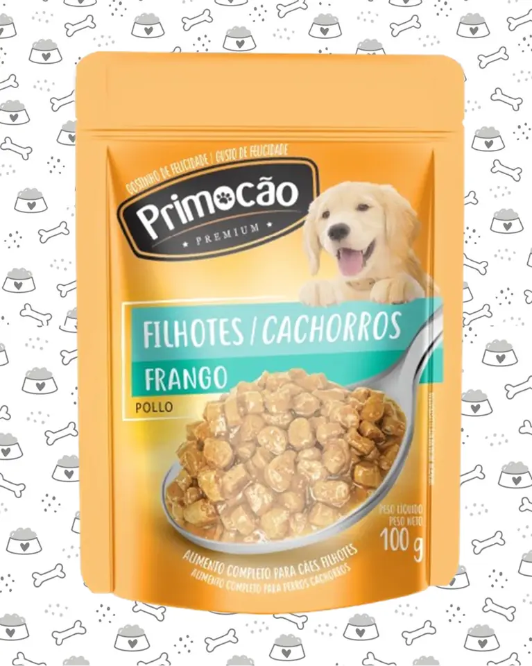 SALSA PRIMOCAO PERRO CACHO POLLO 100GR