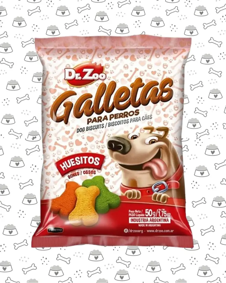 GALLETA HUESITO DE ZOO 50G