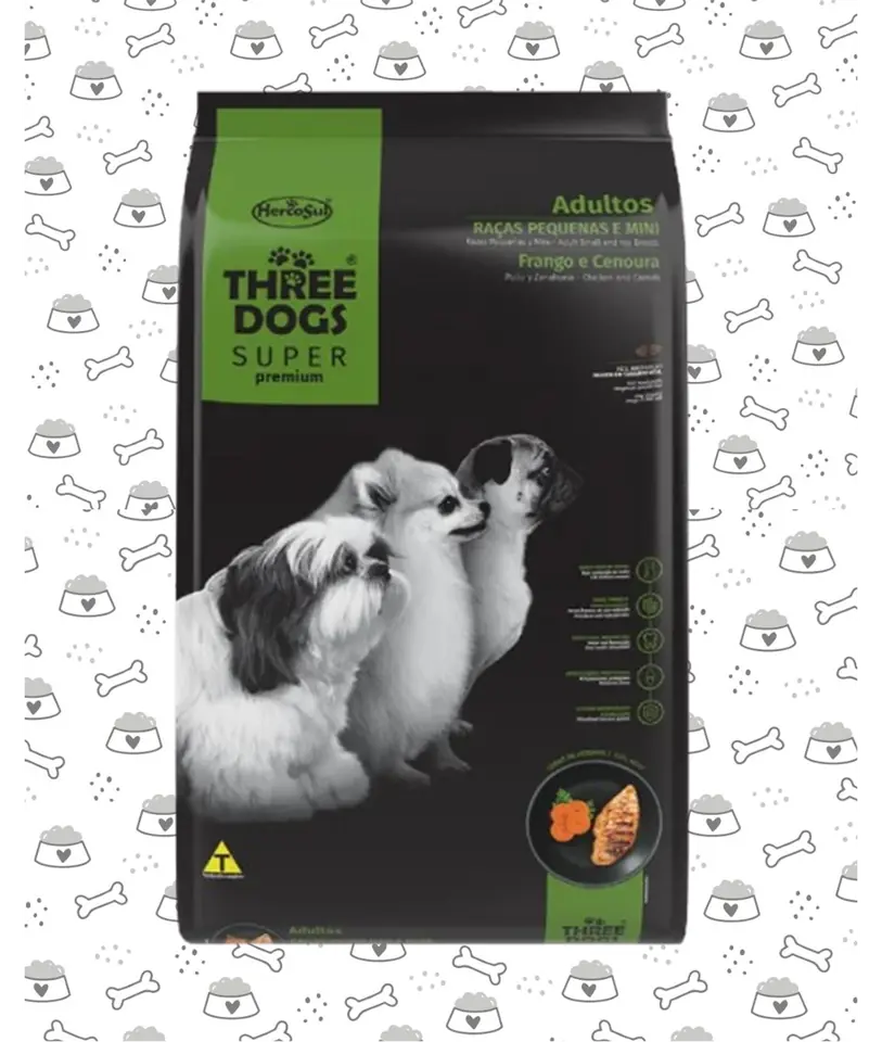 THREEDOGS PERRO RP 15+2KG POLLO ZANAHORIA