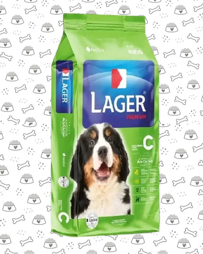 LAGER PERRO CACHO 22KG