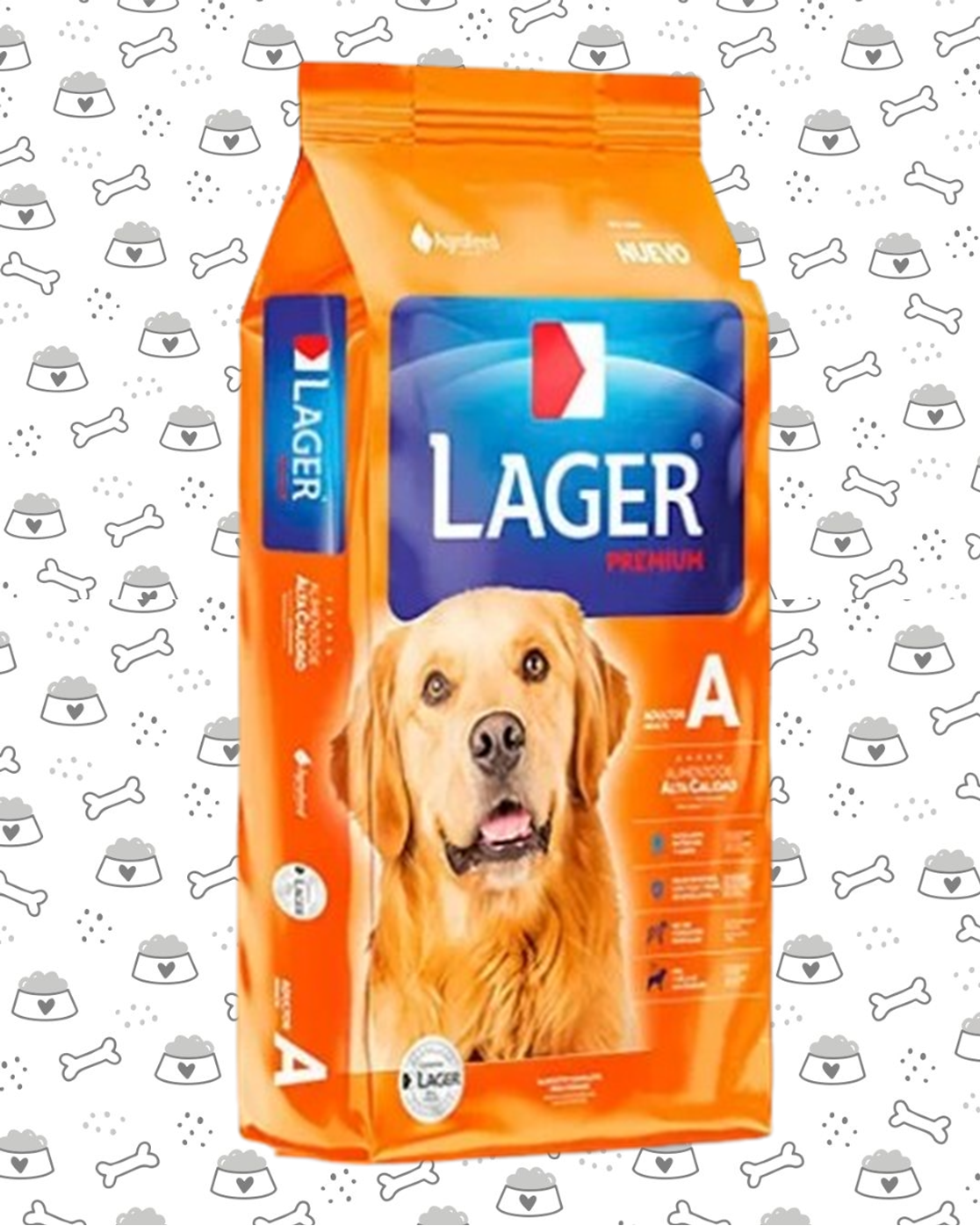 LAGER PERRO 22KG
