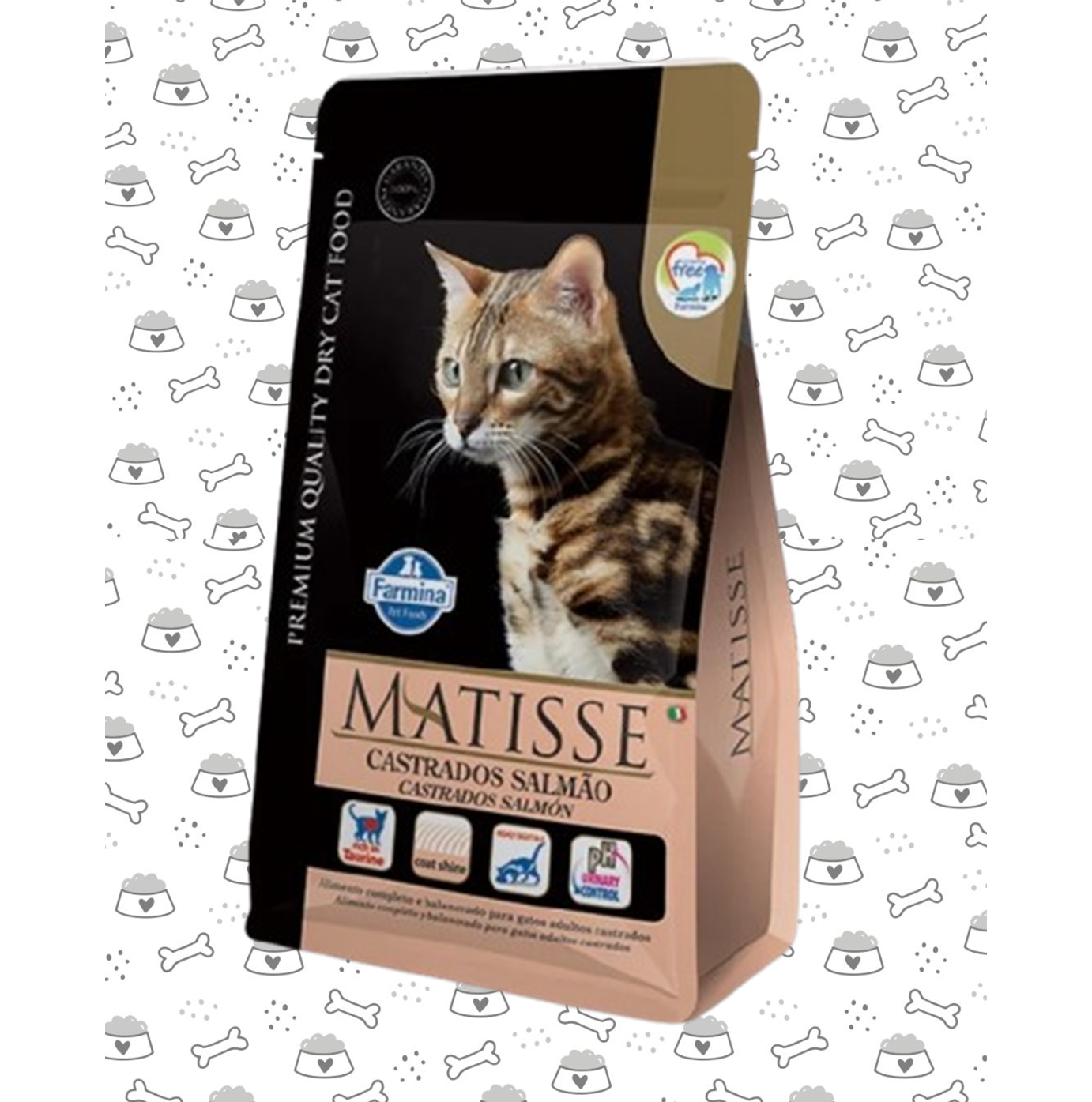 MATISSE GATO CASTRADOS SALMON 7.5 KG