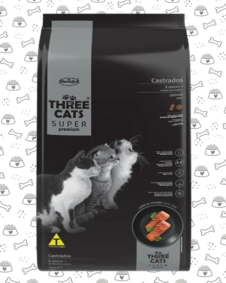 THREECATS SP GATO CAST 10KG SALMON