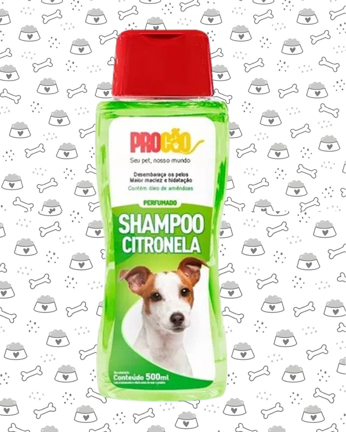 SHAMPU PROCAO PERRO CITRONELA 500ML