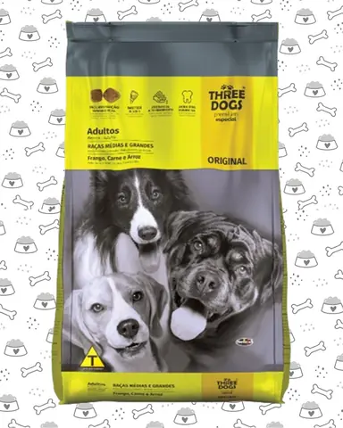 THREEDOGS FAMILIA PERRO RM 20KG