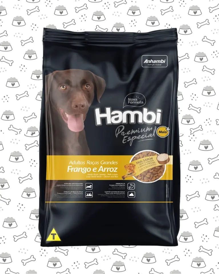 HAMBI PERRO POLLO 10KG