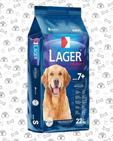LAGER PERRO SENIOR 22KG