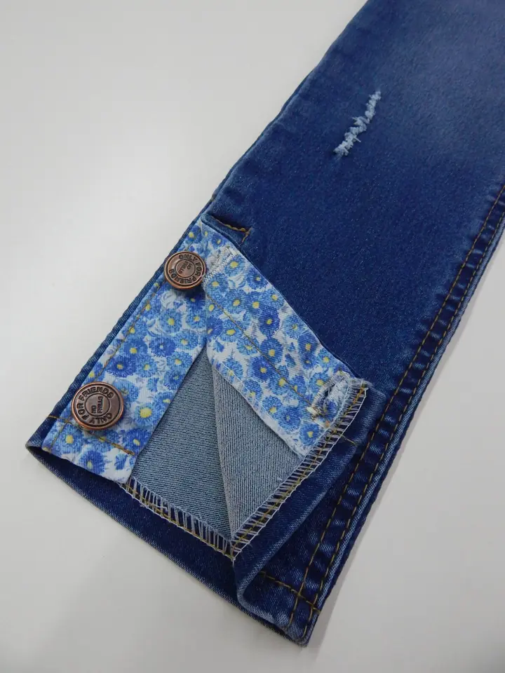 Jeans Niña con botones