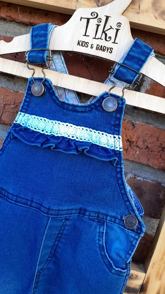 Jardinero jeans beba