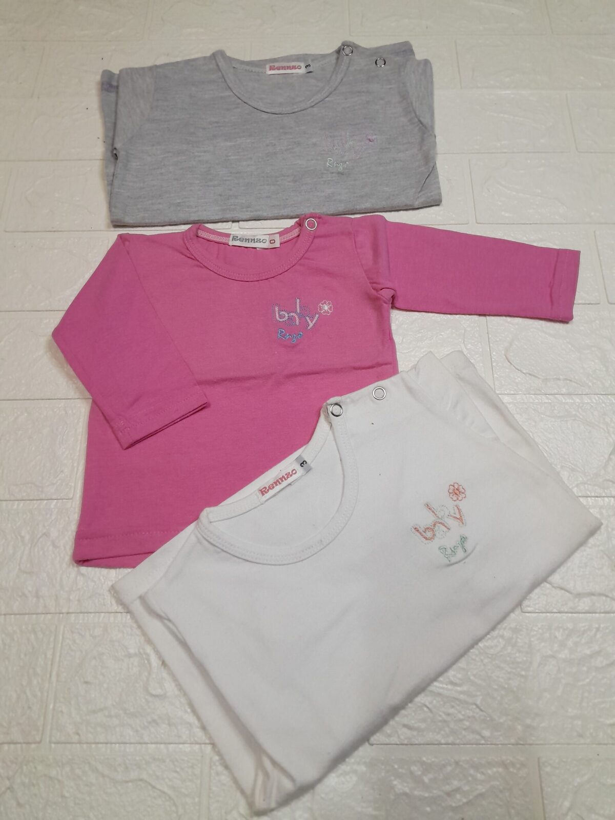 Remera algodón beba