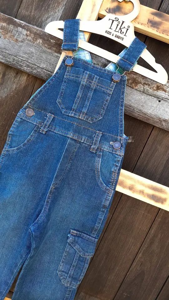 Jardinero jeans bebé