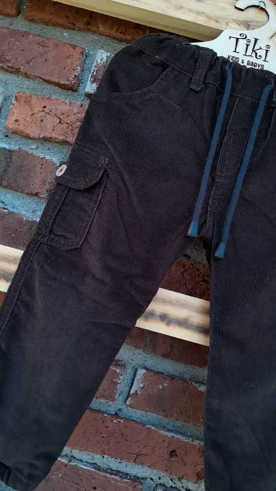 Pantalón pana forrado