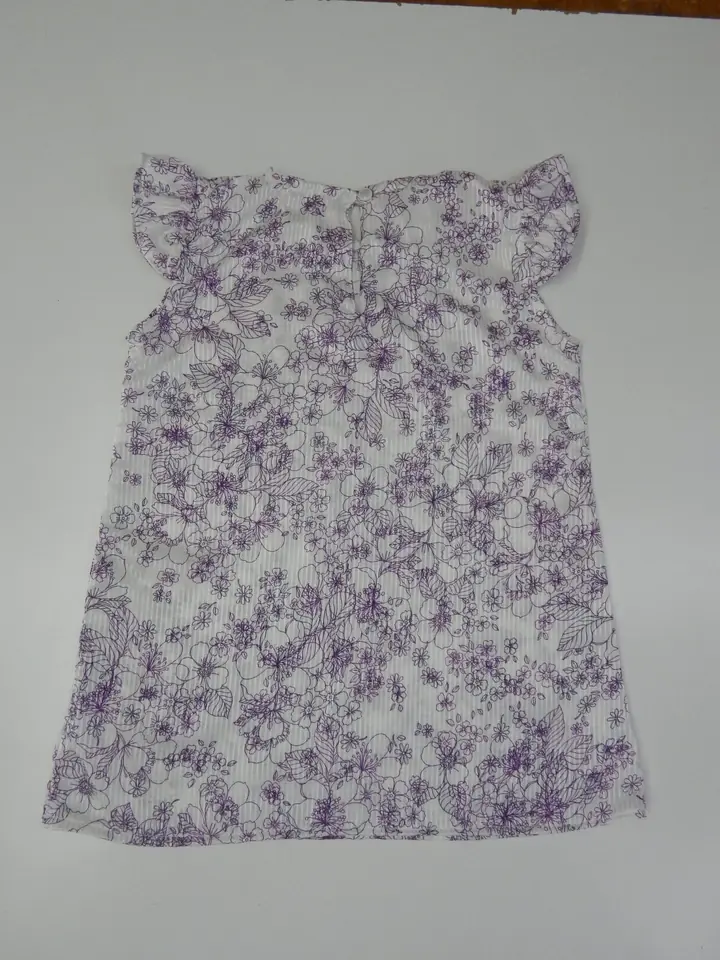 Blusa Floreada en Seda
