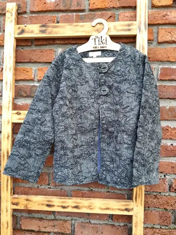 Chaqueta paño bordado