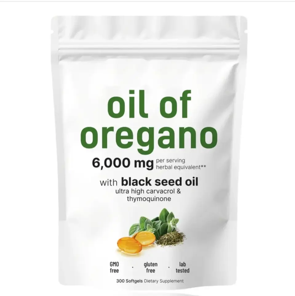 Orégano oil (300 softgels)