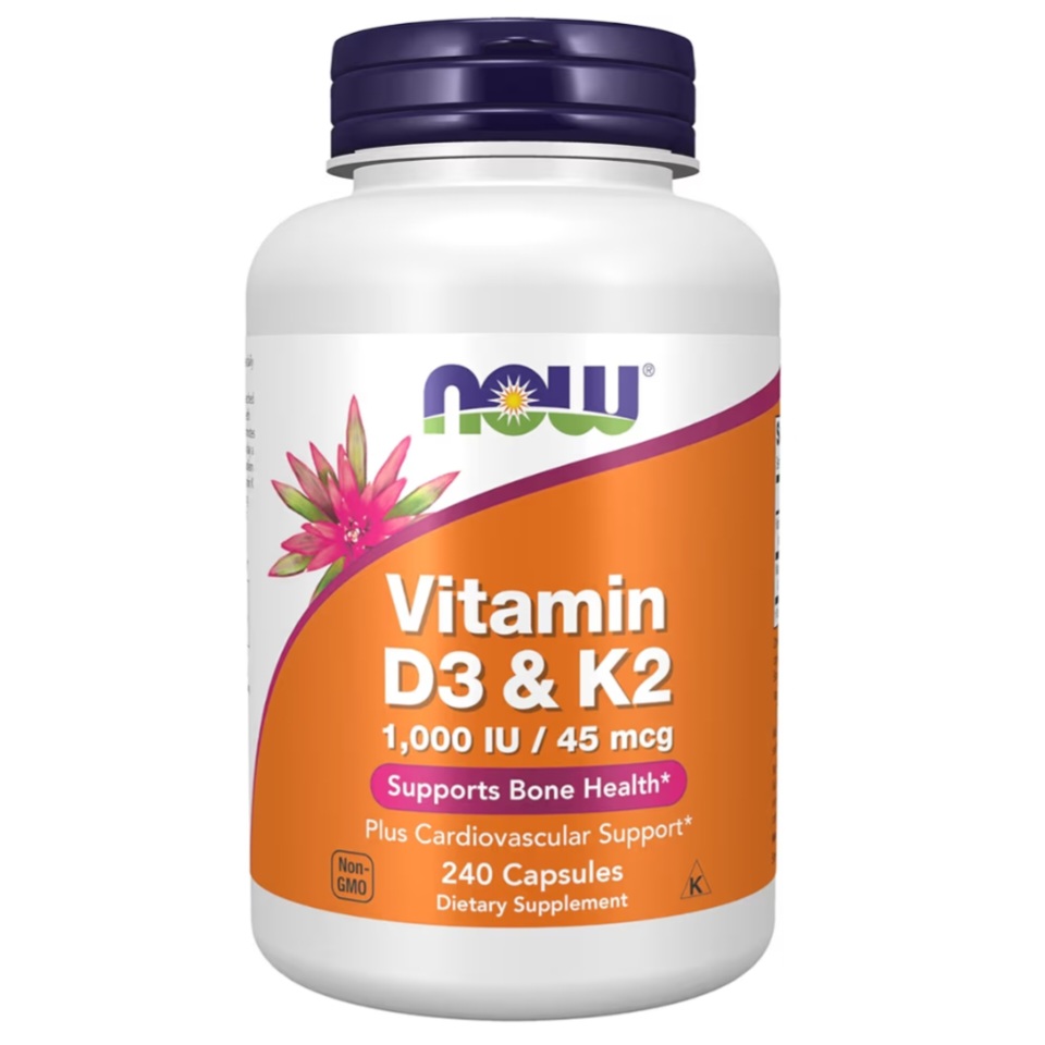 Vitamina D³+K² 1000UI (rinde 8 meses)