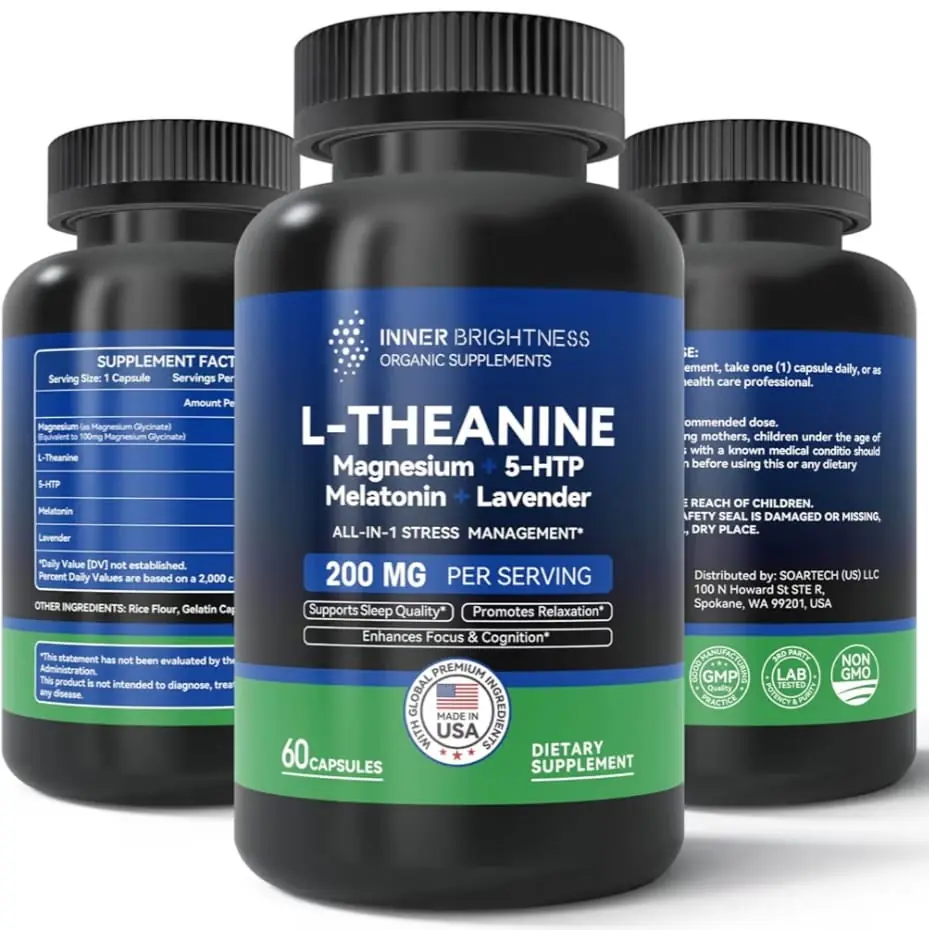 L-teanina + 5htp (60 cápsulas)