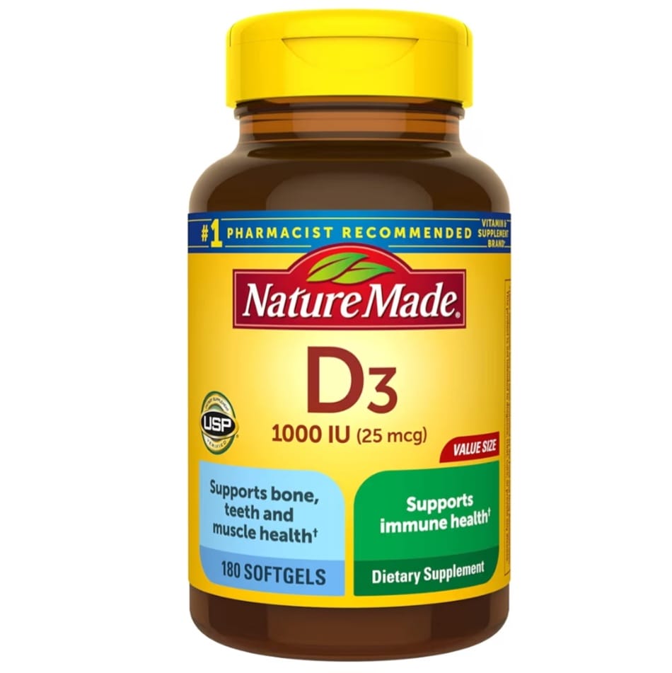 Vitamina D³ 1000UI (rinde 6 meses)