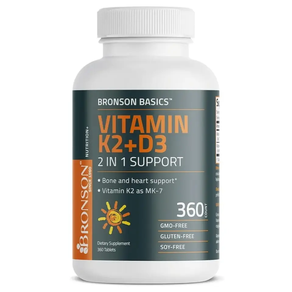 Vitamina D³+K² 5000UI (rinde 1 año)