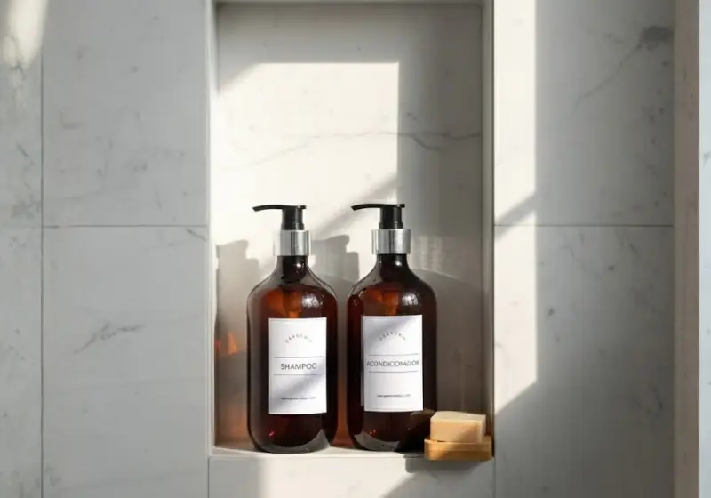 Dispensador en plástico ámbar 500ml