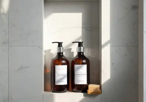 Dispensador en plástico ámbar 500ml