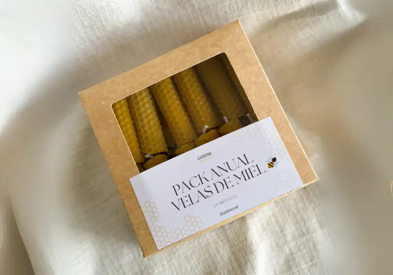 Pack Anual Velas de Miel
