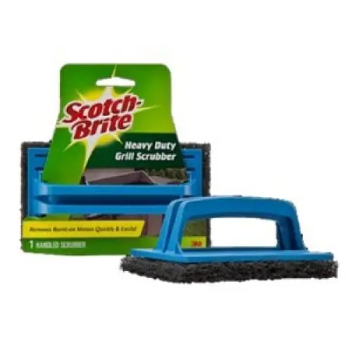 Fibra Parrillera con Manija Scotch-Brite