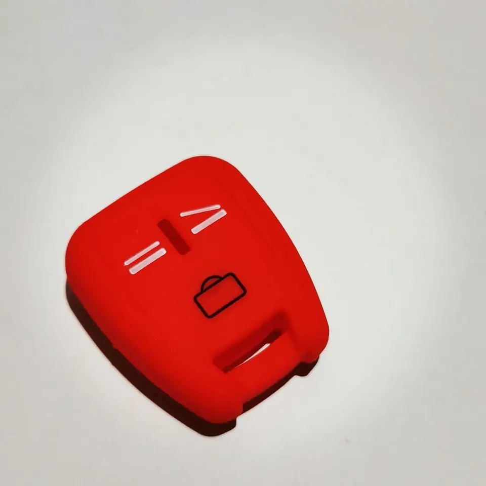 Protector silicona Chevrolet rojo
