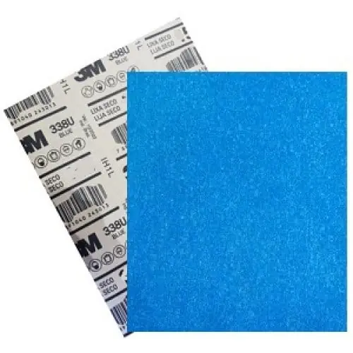 Lija 3M en Seco Blue Antiempaste 338U