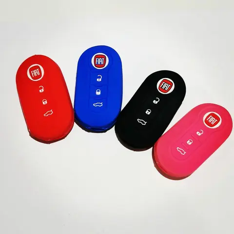 Protectores de Silicona para Fiat varios colores