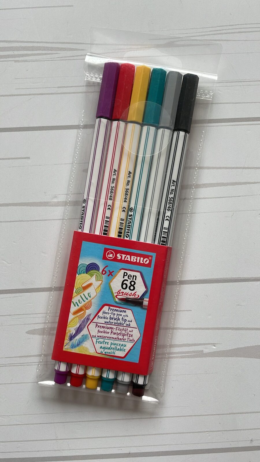 6 Lápiceras STABILO