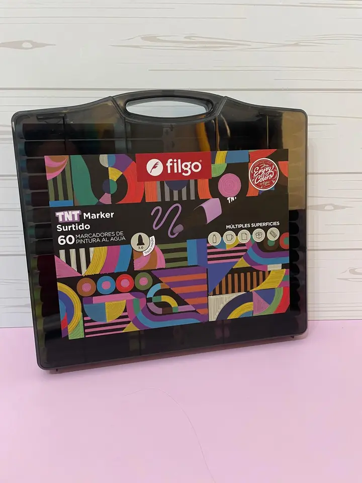 Valija Marcadores TNT FILGO x60