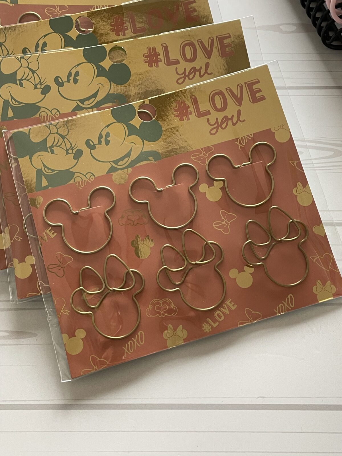 CLIPS METÁLICOS MOOVING MINNIE & MICKEY