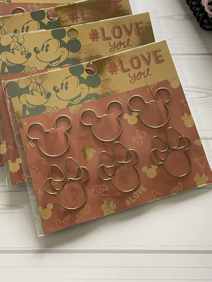 CLIPS METÁLICOS MOOVING MINNIE & MICKEY