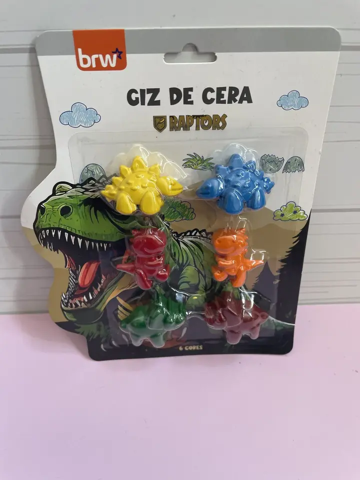 Crayones de cera diseño Dinosaurios 🦖