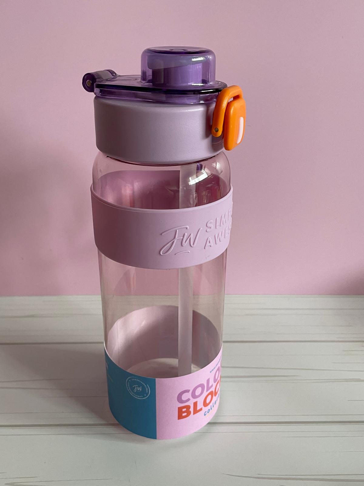 BOTELLA ROSADA CON SORBITO FW