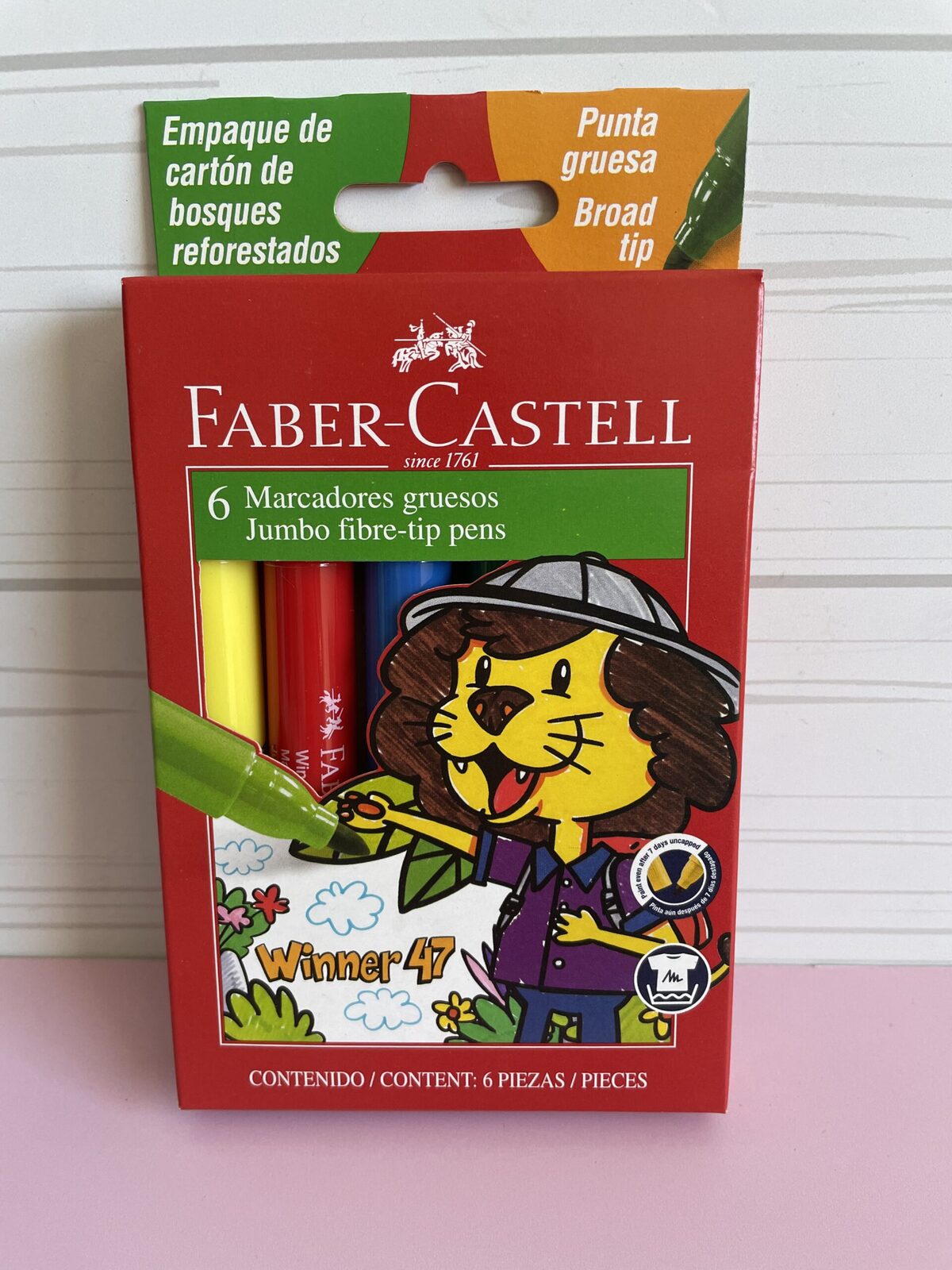 FABER CASTELL GRUESOS x6