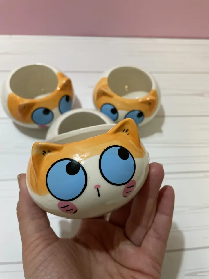 Maceta Gatito Colors