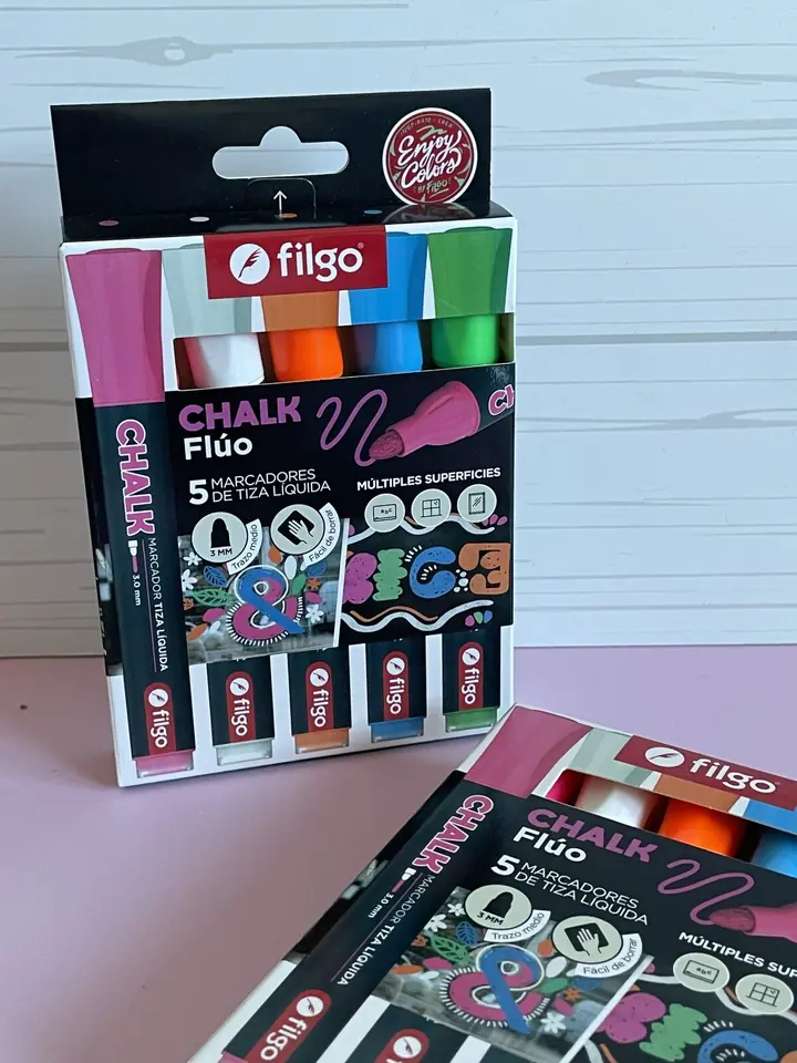 MARCADORES FILGO CHALK x5